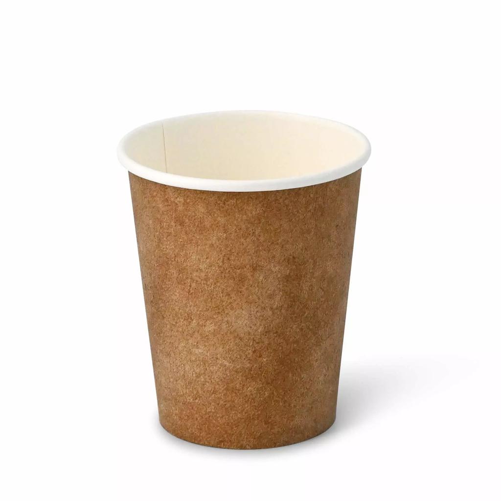 Kubek Papierowy Brązowo/Biały Dyspersja 250 Ml, Śr. 80 Mm, 50 Szt.