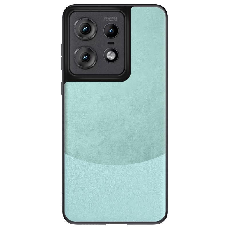 Motorola Edge50 Ultra Case G75: New Leather Color Block, Anti-Fall, Soft Texture for X30Pro.