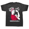 Funny Polish Girl Unbreakable Poland Flag T Shirts Graphic Cotton Streetwear Short Sleeve Birthday Gifts Summer Style T-shirt...