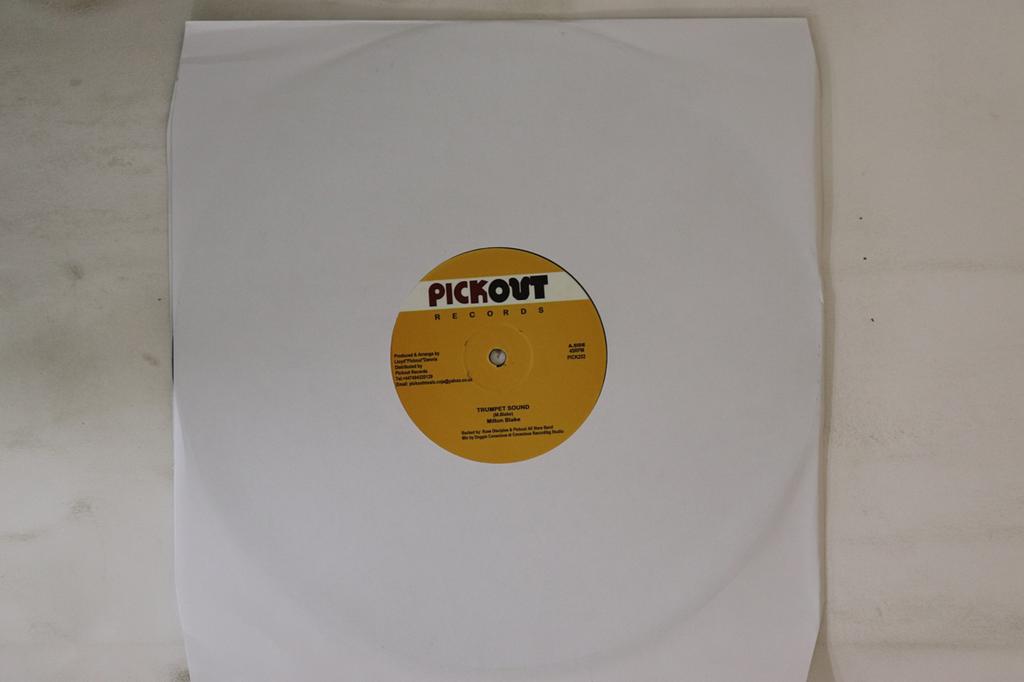 12inch Record MILTON BLAKE / DIGGORY KENRICK - Trumpet Sound /Jungle Cry PICK252 Pickout Records 2018 UK Reggae, Ska & Dub Used
