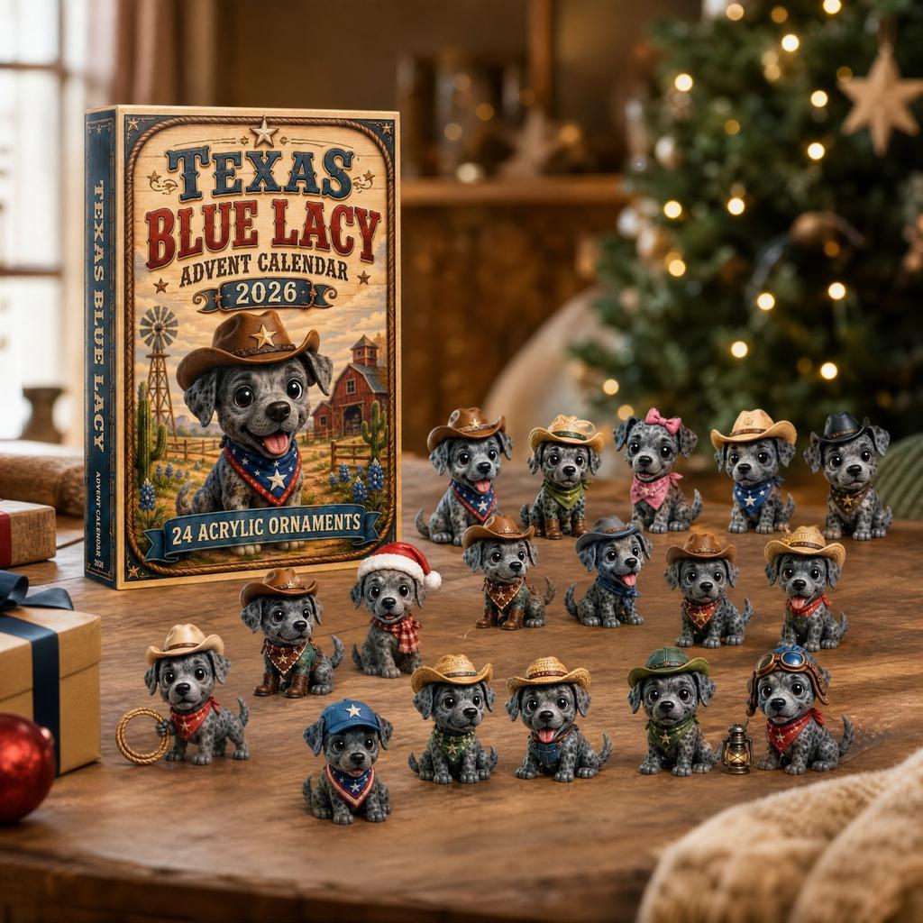 Dog Christmas Advent Calendar with Days of Holiday Surprises