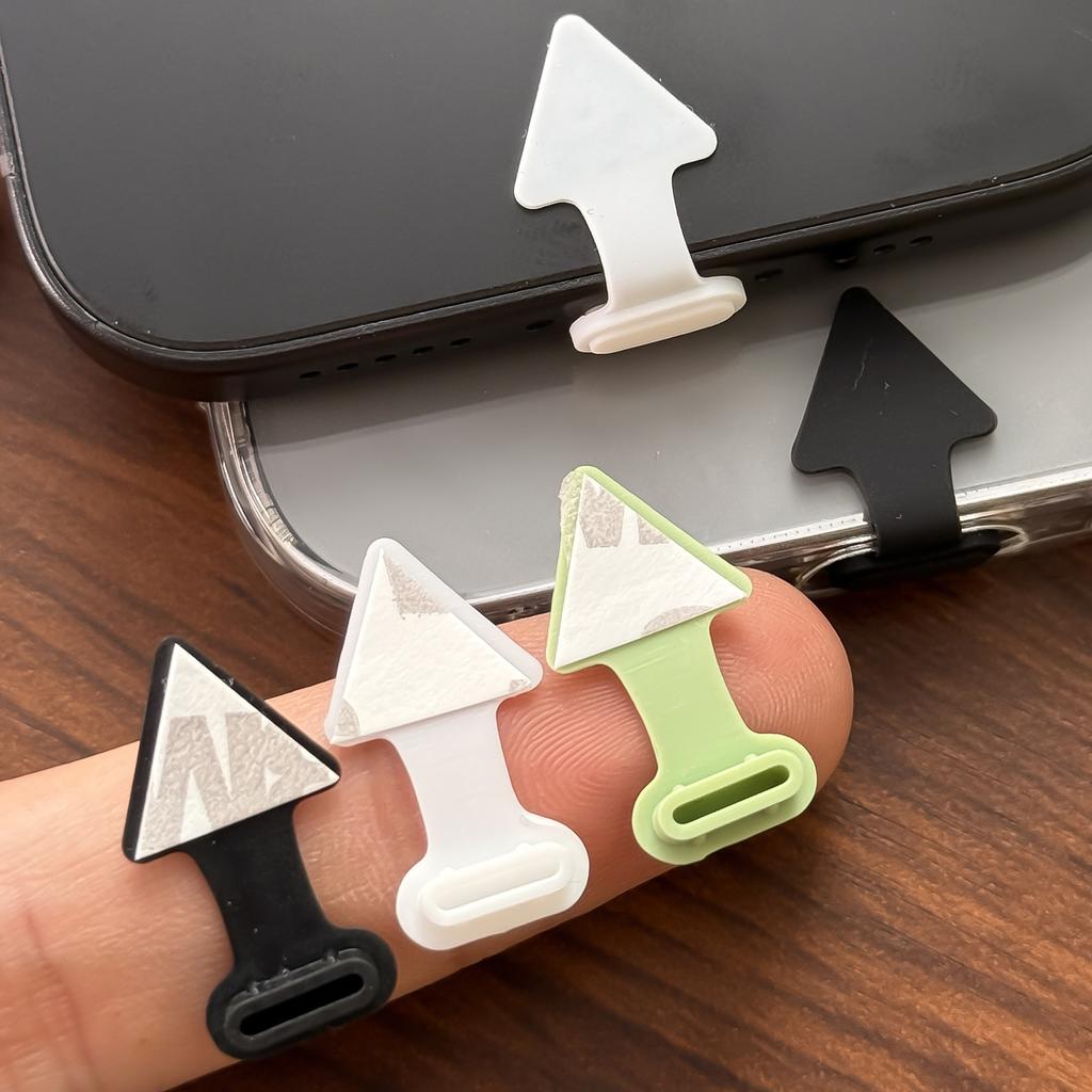 1-10Pcs New USB C Anti Loss Dust Plugs Type C Charging Port Dustplug for Iphone Xiaomi Samsung Huawei Stopper Cap Dustplugs