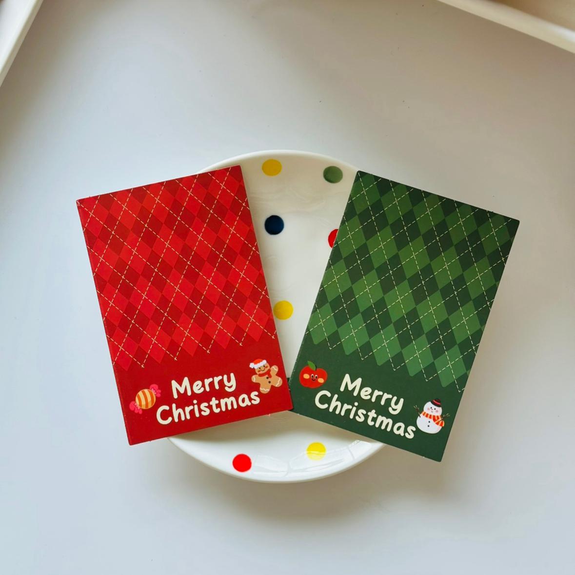 Christmas Snowflake Cookie Packaging Bags with Header Cards