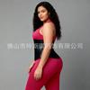 Women 25 Bones Sweat Waist Trainer Tummy Control Latex Body Shaper Waist Cincher