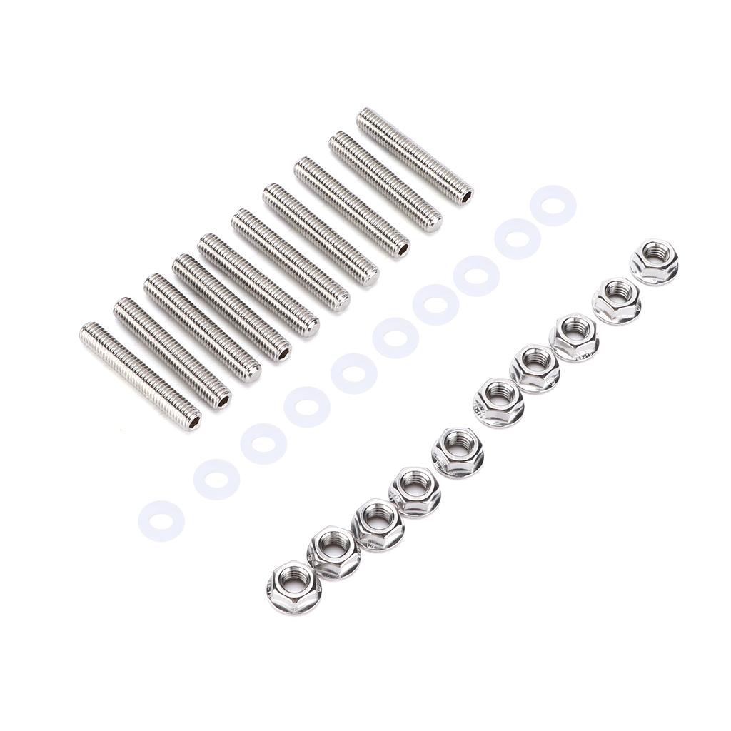 Intake Manifold Studs Bolt Kit Replacement for Acura B D H F B18 GSR SI Engine Series All Models