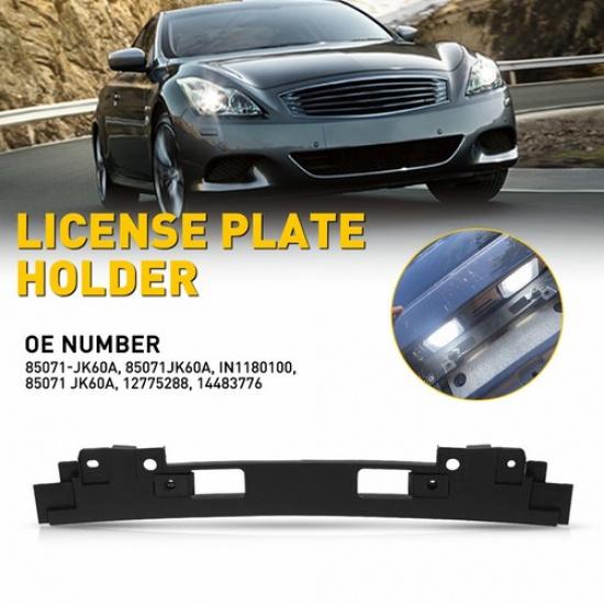 

Rear License Plate Frame Mounting Bracket Tag Holder For Infiniti Q60 G25 G37