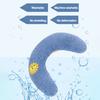 Soft Fluffy Cat Neck Pillow Calming U-Shaped Joint Relief Sleeping Improve Neck Support Pet Pillow Dog Cat Supplies