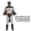 Superhero Batman Costume Set With Flat Fabric For Kids And Adults Halloween Party Play