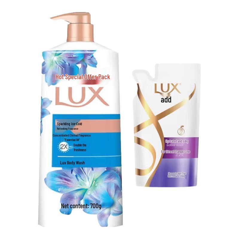 

LUX Shimmering Ice Cool Shower Set