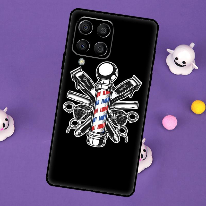 Hairdresser Barber Scissors Cover For Samsung Galaxy M55 M15 M33 M13 M23 M53 M31 M51 M14 M34 M54 M20 M30s M52 M32 Case Samsung M12