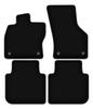 BASIC Black Velour Floor Mats For: Skoda Superb III Station Wagon, Sedan (2015-2020)