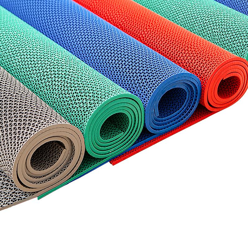 Thickened Non-Slip Hollow Plastic Floor Mat - Waterproof for Outdoor, Bathroom, Shower & Entryway
