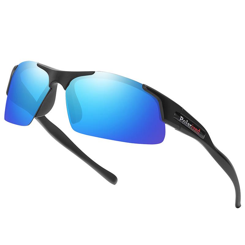 Half Frame Sports Polarized Sunglasses Fishing Glasses Luya Shooting Fish Driving Cycling Driving Sunglasses