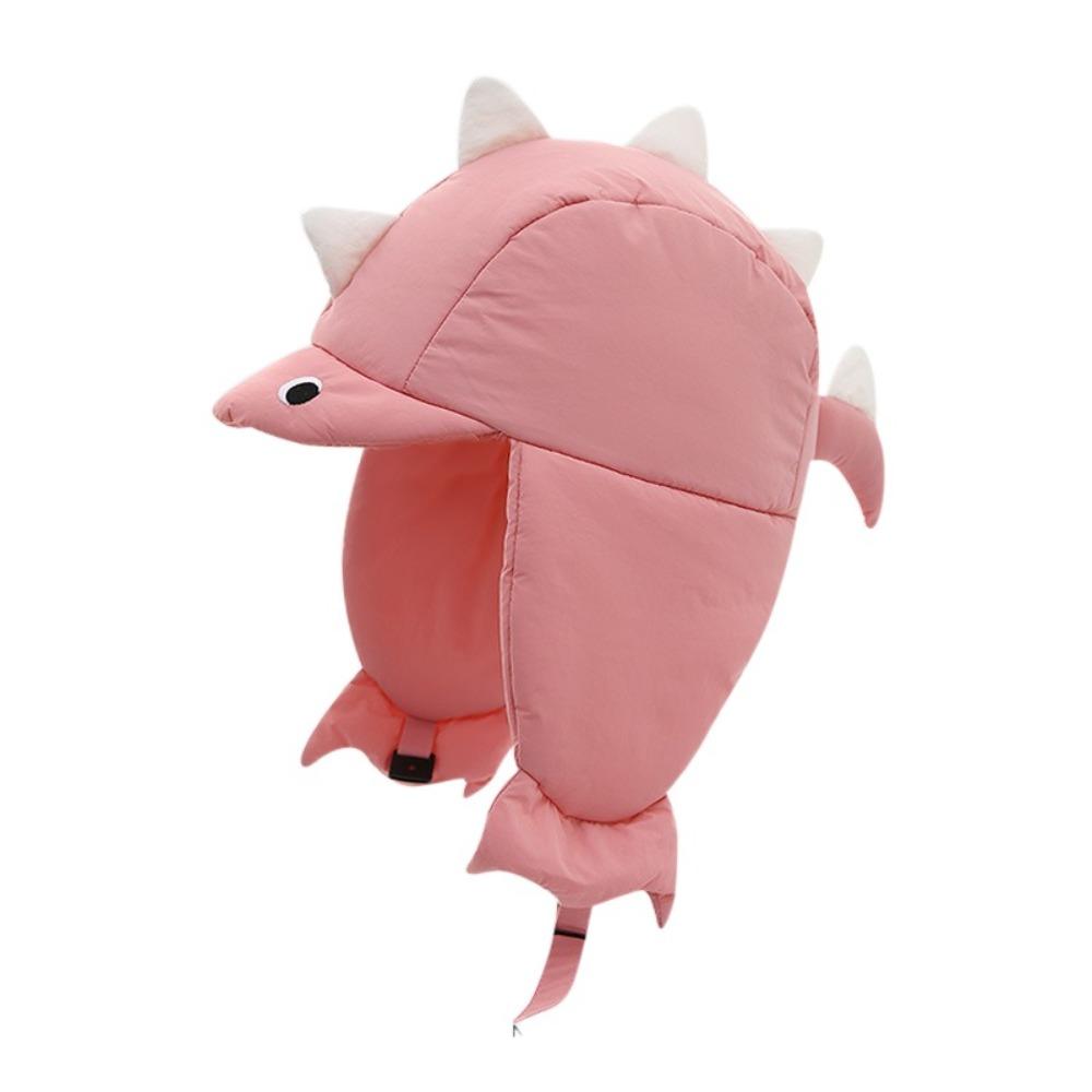

Cotton Clip Dinosaur Children Lei Feng Hat Windproof Kids Pilot Ear Protection Cap Baby Girls