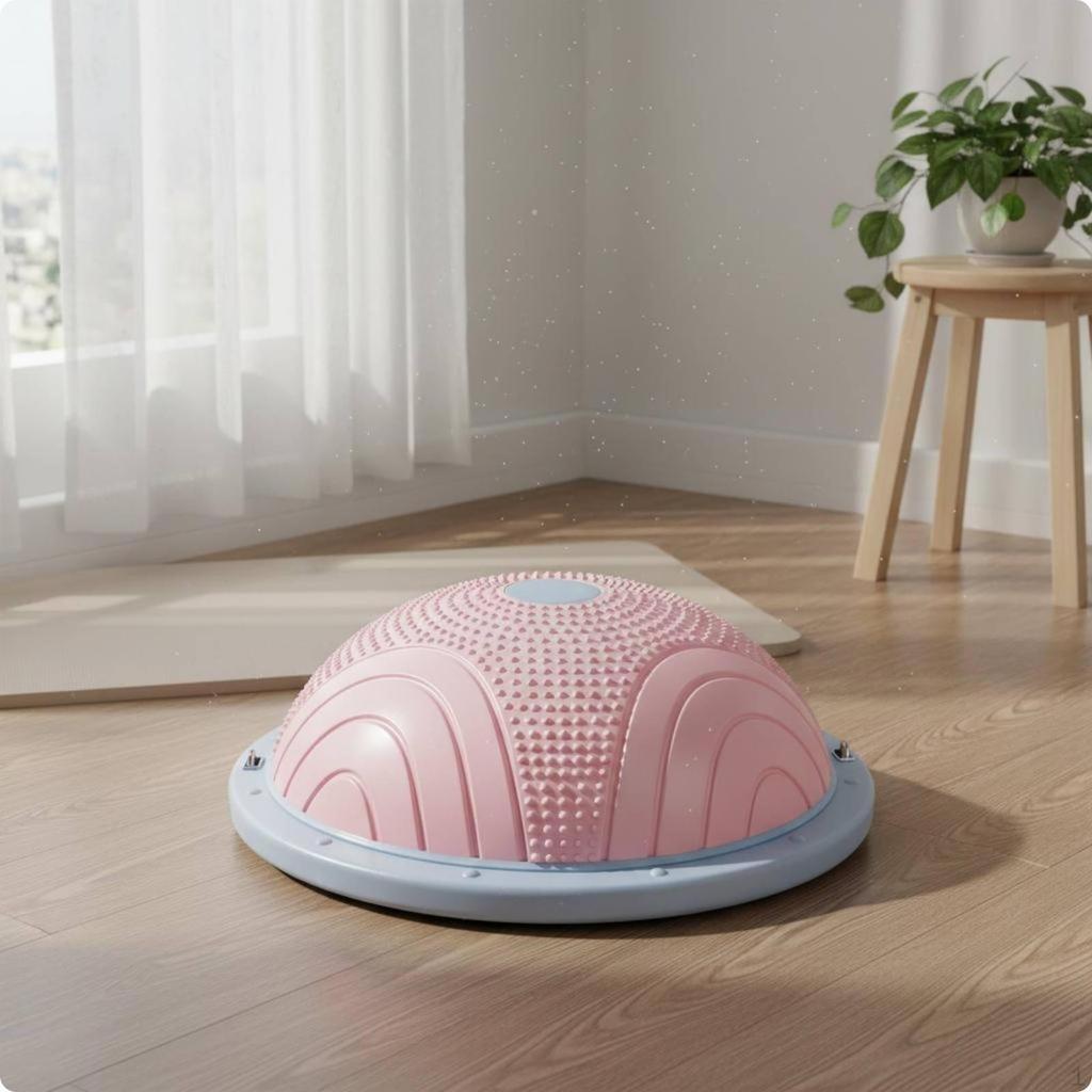 Half Dome Balance Ball Nonslip Base AntiSlip Fitness for Kids, Indoor, Home