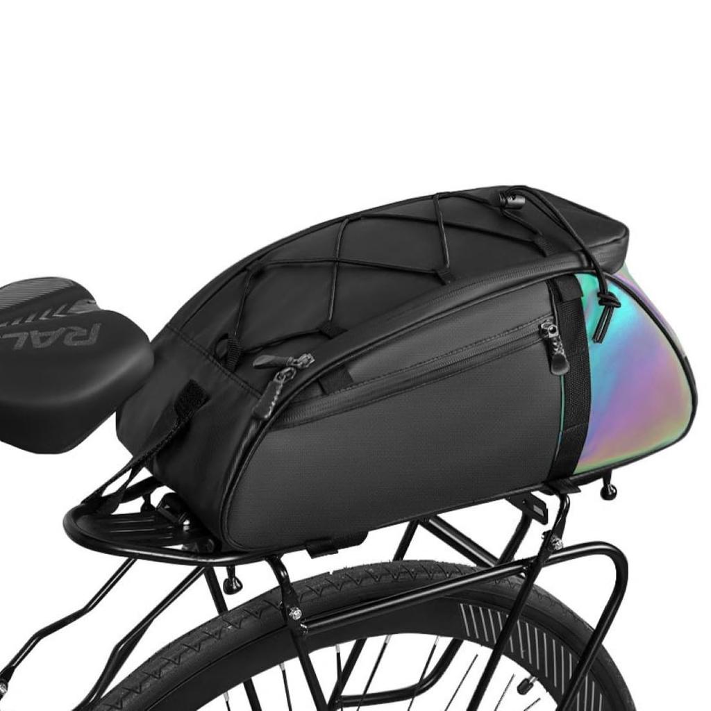 Bel cuore Bicycle Bag, Rear Bag, Frame Bag, Fully Waterproof, Large Capacity, Bicycle Carrier Bag, Trunk Bag for Bicycle Travel and Touring, Bel-262