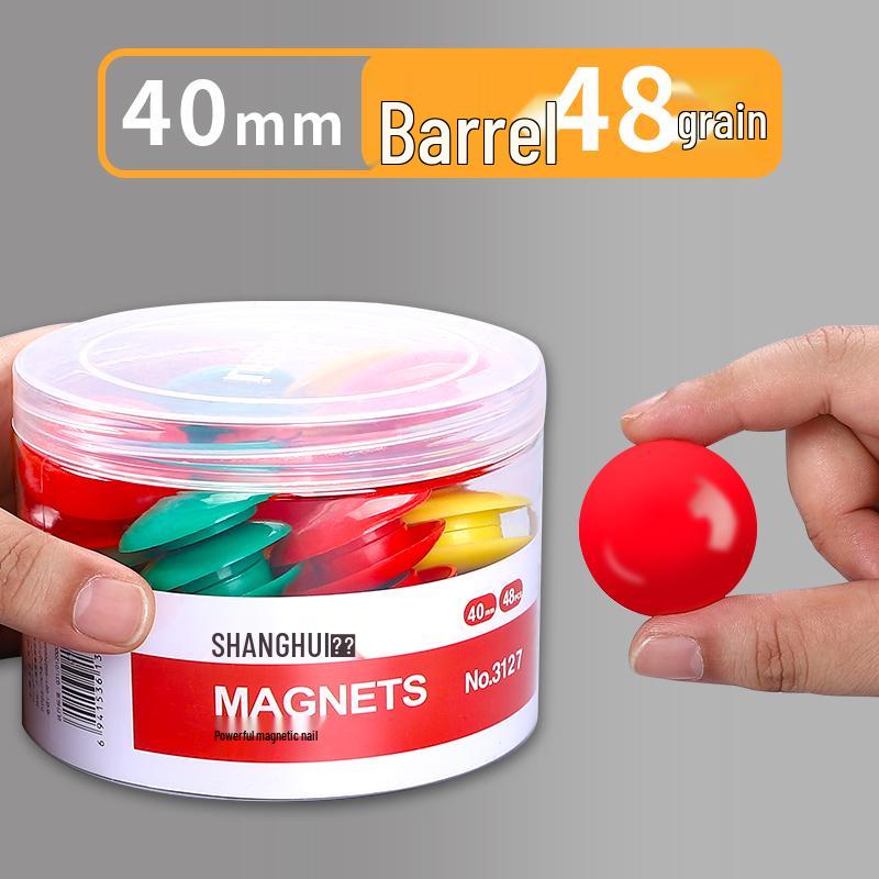 Colorful Round Magnetic Chalkboard Stickers with Strong Magnets for Whiteboards