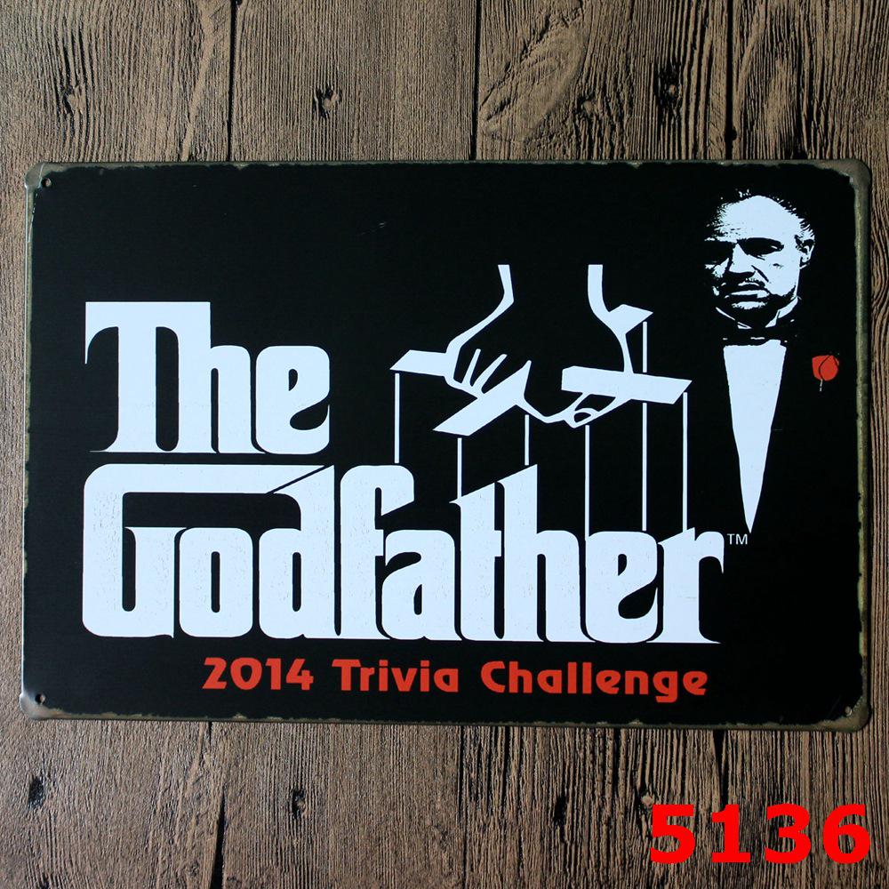 Retro Tin Movie Poster for Bedroom, Bar, or KTV Decor