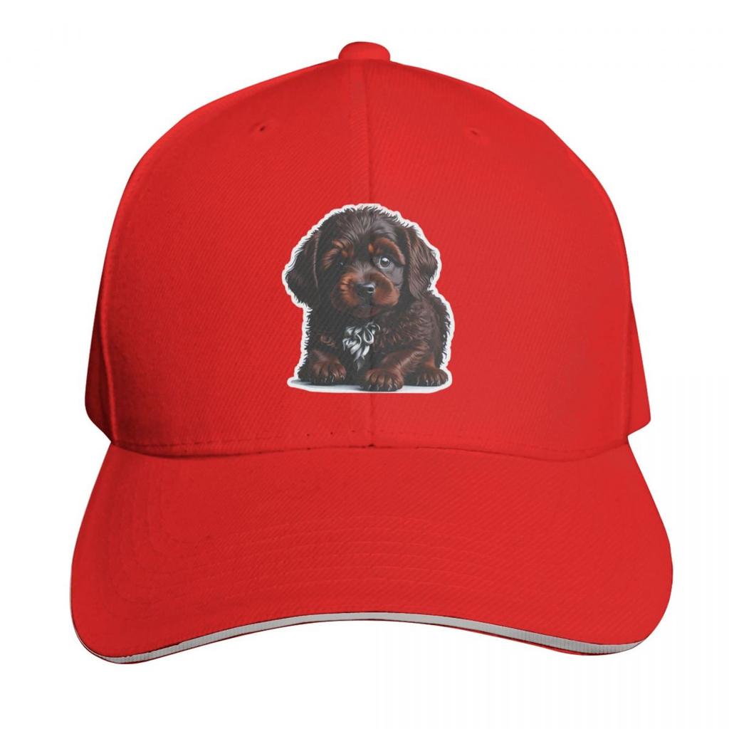 Cute Chocolate Cavoodle Puppy Baseball Cap sun hat Kids Hat Thermal Visor Hat Baseball Cap Unisex Womens