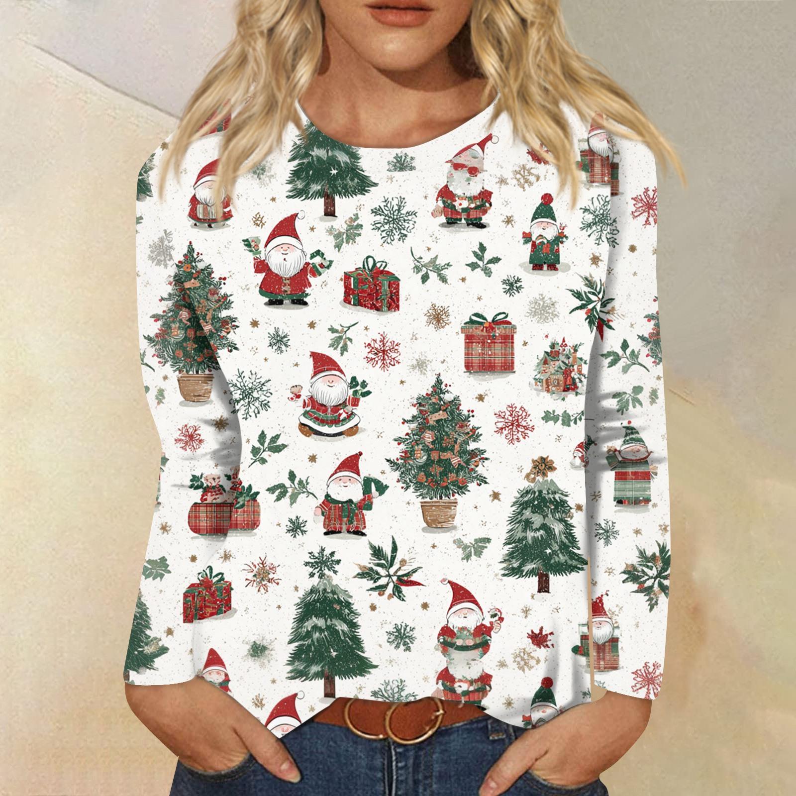 

Женская модная повседневная кофта с длинным рукавом и принтом, с круглым вырезом L