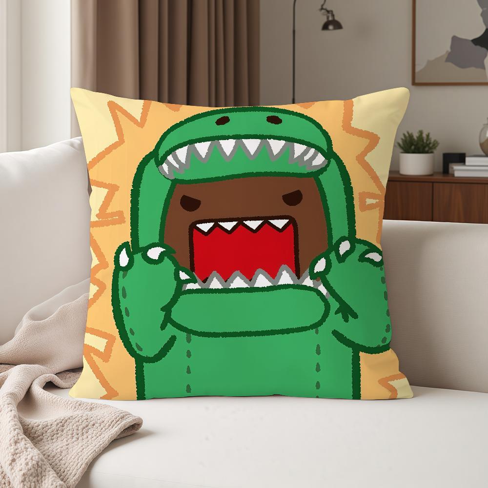 Cute D-domo-kun Pillow Case Suitable For Bedrooms Living Rooms Cars Home Decoration