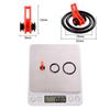 10pcs Lure Fishing Hook Keeper Holders With Rubber Bands Portable Lightweight Fishing Rod Tool Accessories