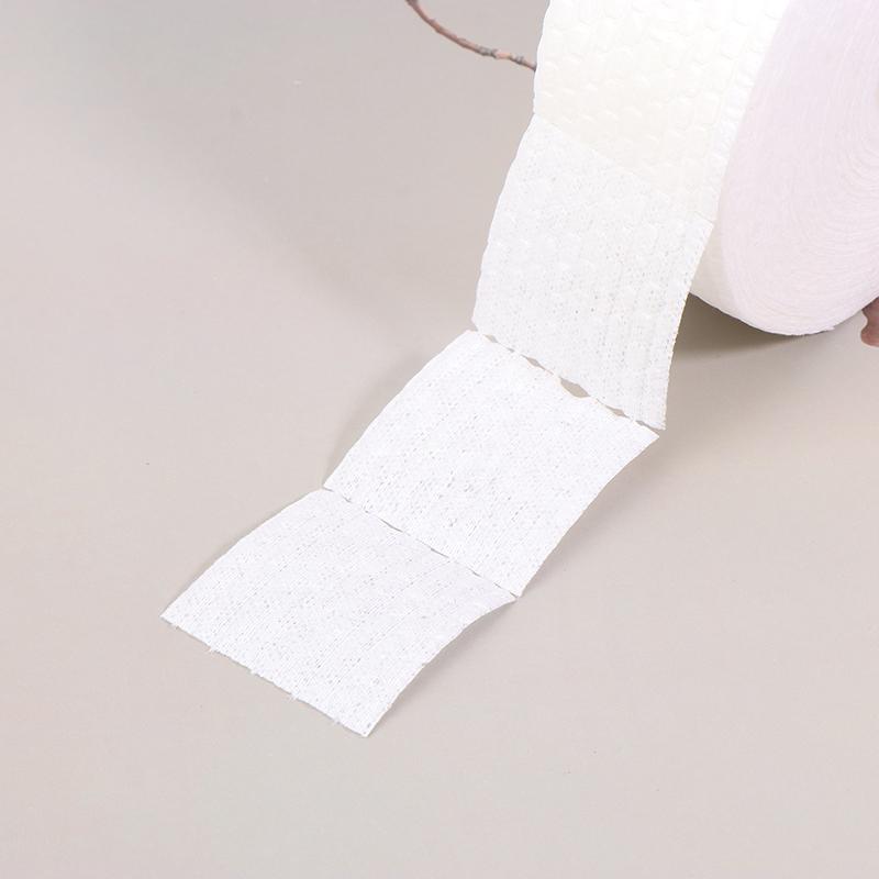 1000Pcs/Roll Thin Nail Remover Cotton Disposable Lint-Free Soak Wipe Cotton Gel Polish Remove Nail Art Cleaning Pad
