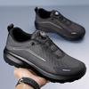 Men's shoes 2025 summer new platform rotating button sports shoes urban outdoor leisure comfortable mountaineering dad shoes
