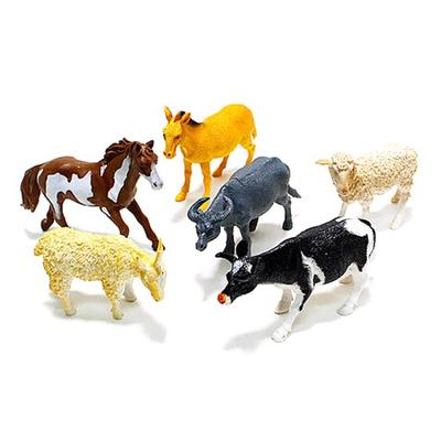 Casby Nature Green Safari Figur Gräsmarksdjur, 1 set, populära leksaker i Korea