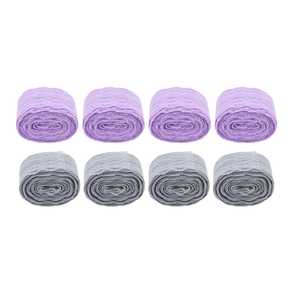 4Pcs Lace Ribbons Nylon Retro Decorative Accessories for Gift Packaging Decoration