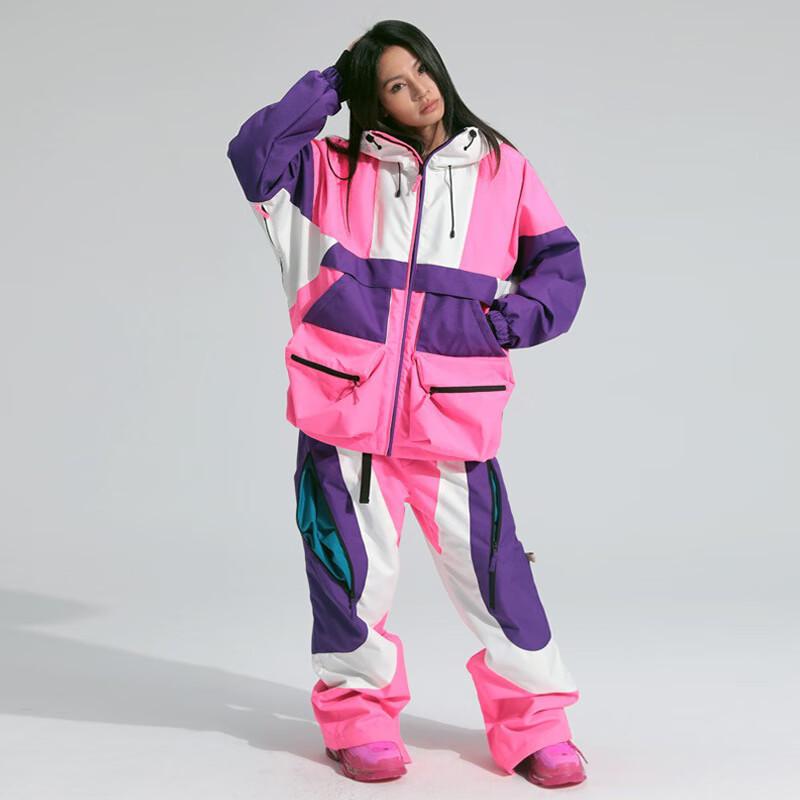 LTVT Couple's Winter Waterproof Ski Suit