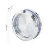 Household Glass Sliding Door Round Handle Bathroom Shower Room Accessory 304 Stainless Steel