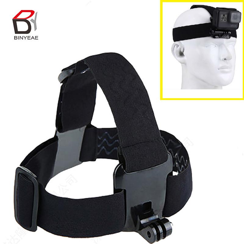 Buy Camera Black Elastic Head Strap Mount For Gopro Hero4/3/2/1 Xiaoyi