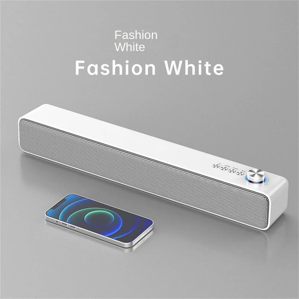 

Оригінальний Bluetooth Сабвуфер Саундбар ТВ Аудіо Ехо Стіна Комп ютерний Динамік Домашній Кінотеатр Музика Бездротовий Blueooth Динамік Подарунок білий