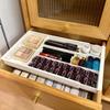 Expandable Organizer with Hanging Compartment for Kitchen, Cosmetics, and Office Supplies