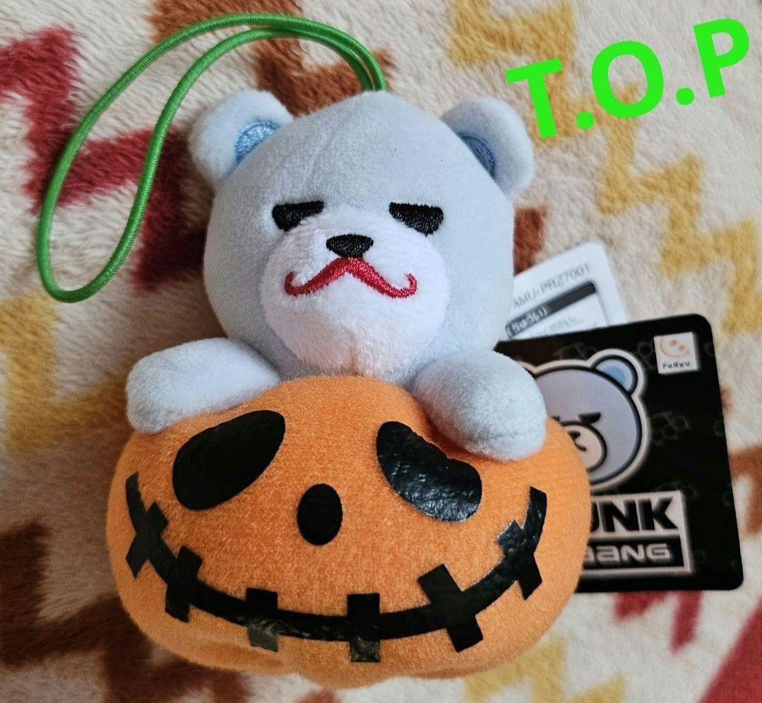 

[USED] BIGBANG T.O.P Halloween Pumpkin Mascot Plush Toy Tap