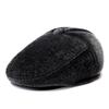 Lei Feng Hat for Men, Winter, Middle-aged and Elderly, Cotton Hat, Outdoor Ear Protection, Cycling Hat, Anti Cold Skiing, and Plush Warm Hat