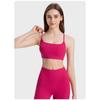2023 New Cut Out Cross Beauty Back Exercise Underwear Women's Thin Square Collar Workout Top Sexy Yoga Bra Quick-Drying