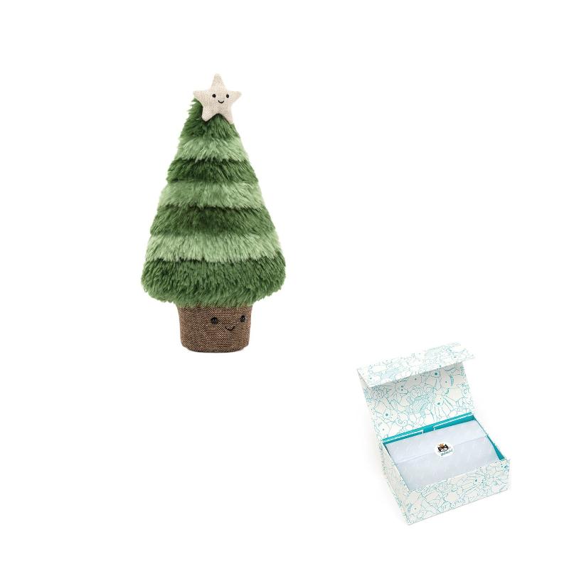 JELLYCAT Christmas Series Usable Nordic Spruce Small Cute Doll Plush Figure 28cm High