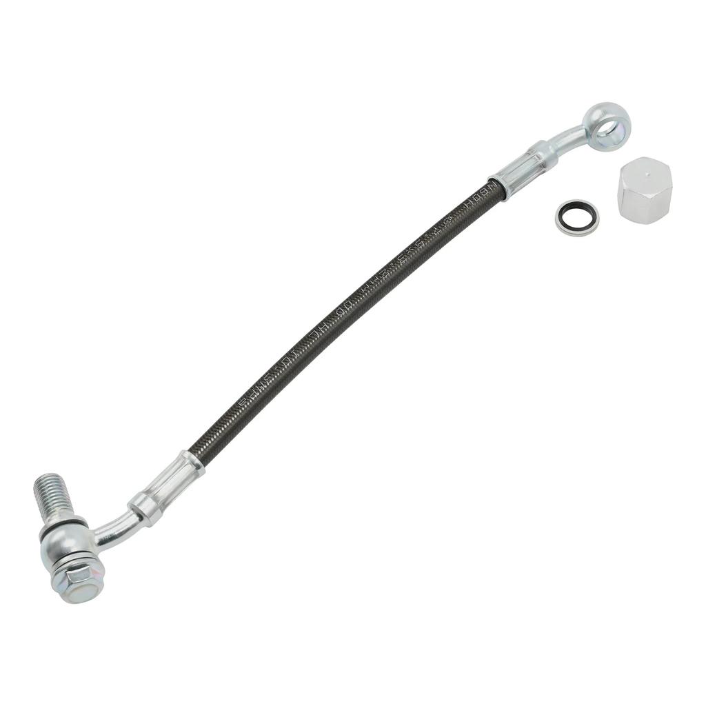Universal Motorcycle 25cm Brake Hose Line Extend Connector Spare Parts