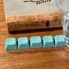 5 Pcs Novelty Design Polka Dot Keycaps Handmade Craft Switch Tester Keychain  Keyboard DIY