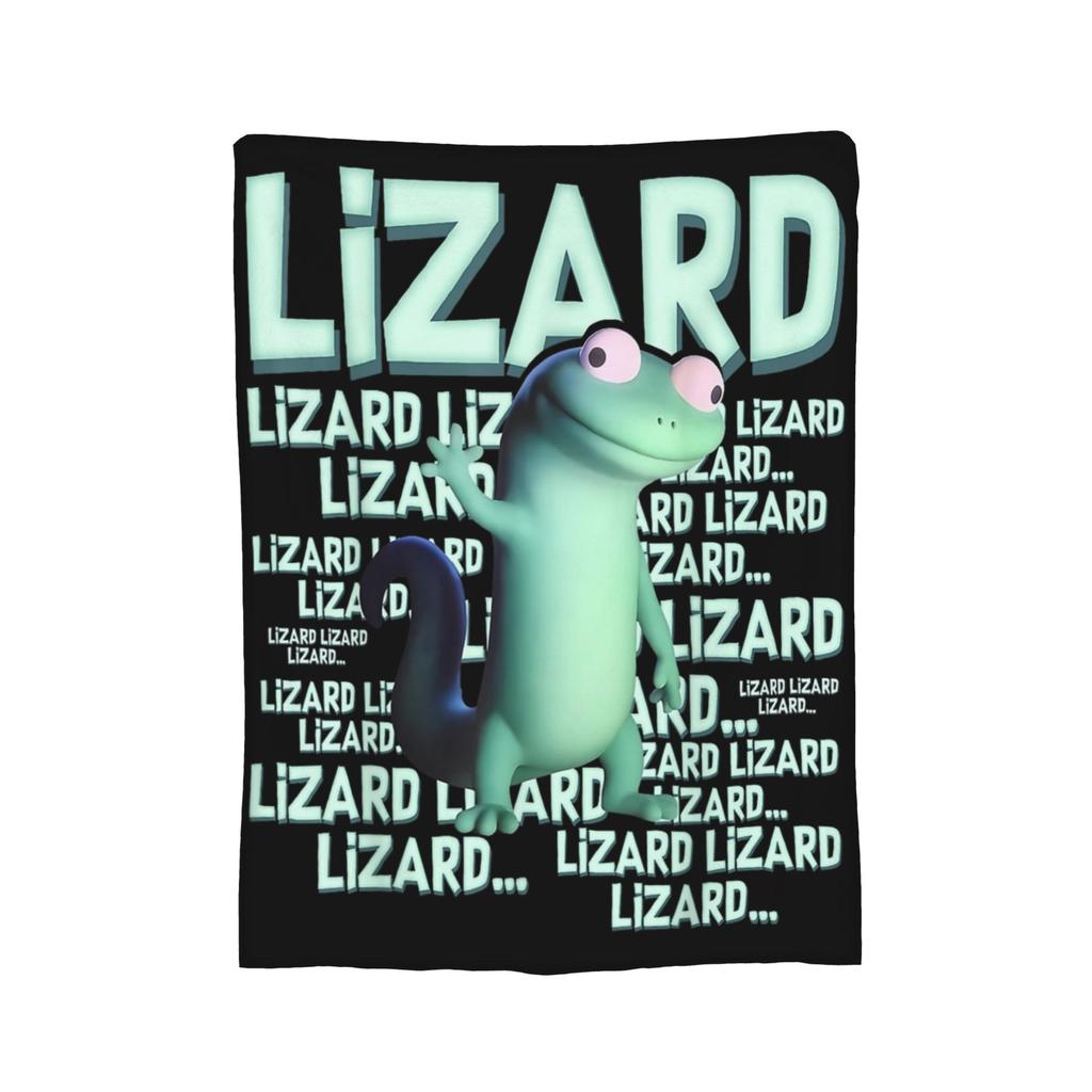 Funny Tom Lizard Lizard Lizard Meme Film Fleece blanket Hoppers Creative Throw blankets for Bed Sofa Couch Plush Thin Quilt,