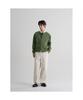 8seconds Ecru Cotton Dyed Half-Banding Denim Pants Ivory