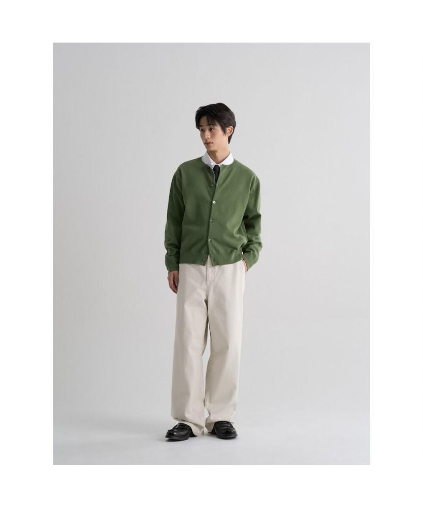 8seconds Ecru Cotton Dyed Half-Banding Denim Pants Ivory