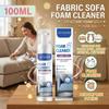 Schaumreiniger für Stoffsofa und Vorhang Bettwäsche Teppich Polster Tiefenreinigungsspray für Möbel Flecken Öl Schmutzentfernung 100ml