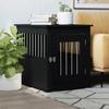 VidaXL Dog Cage Furniture, Dog Kennel with Lockable Door, Dog House, Living Room Side Table, 838317
