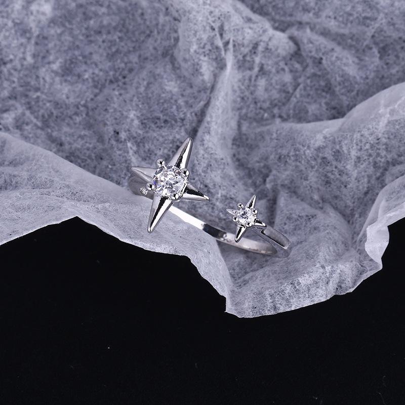 Lindon Klassischer Zirkonring aus Kupferlegierung, Damenschmuck, Hochzeitsversprechen, Partygeschenk