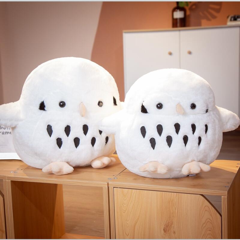 Cute Plush Owl Pillow Dolls Stuffed Soft Plush Toys Kawaii Hug Pillow Cushion for Birthday Xmas