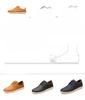 Men's Waterproof Non-Slip Leather Casual Work Shoes - Large Size, Trendy Spring Design