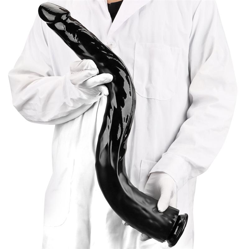 Schwarzer, extra großer Analstreifen, Analplug, extra langer Phallus, tiefe Expansion, Analstreifen, weiblicher Ausflug, Analpeitsche